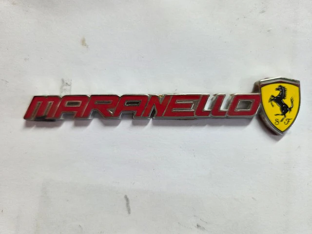 Emblem - Ferrari - FERRARI scritta fregio Maranello