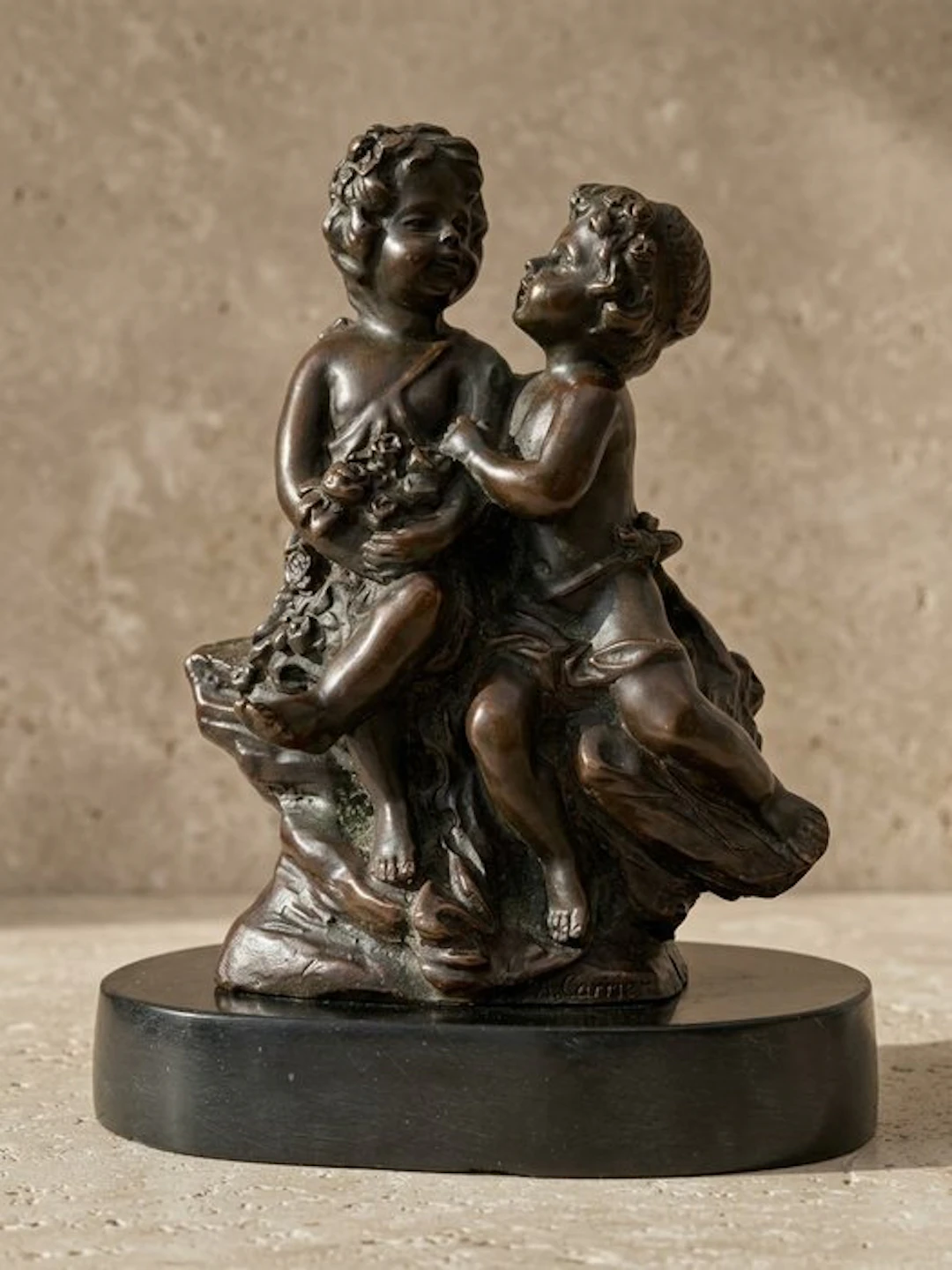 Naar Auguste Moreau (1834-1917) - Statue
