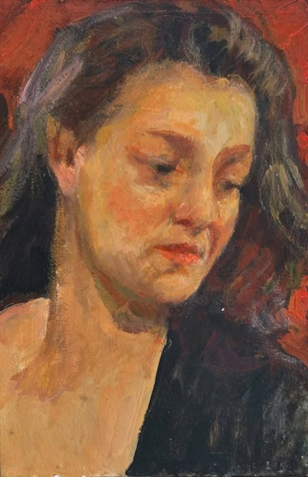 Italian school (XX) - Ritratto di donna