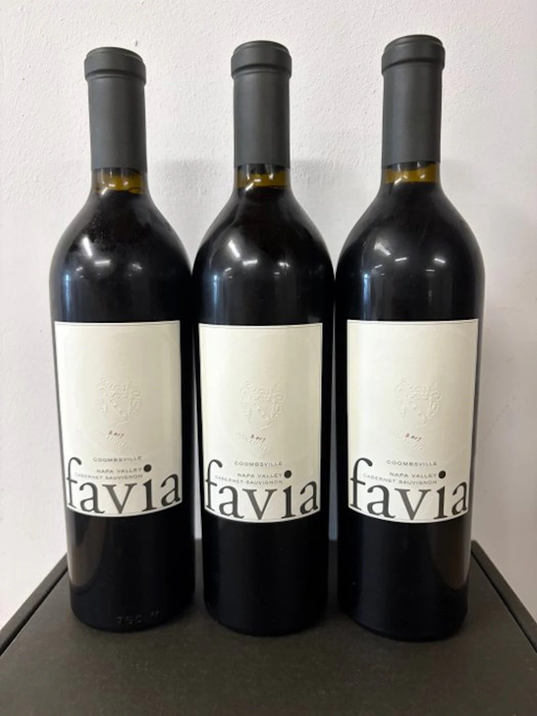 2019 Favia Coombsville Cabernet Sauvignon - Napa Valley - 3 Bottles (0.75L)