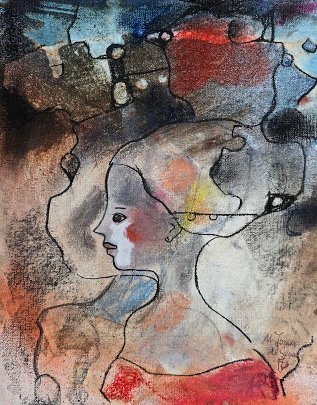 Miquel Torner de Semir (1938) - NO RESERVE - Silencio en rojo y azul