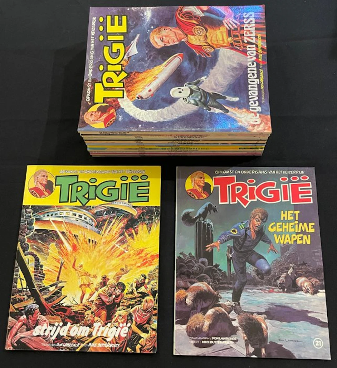 Trigië 1 t/m 21 - opeenvolgende reeks SC - 21 Album...