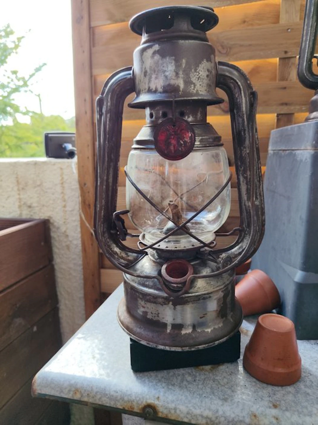 Lantern - Iron - ALG 1920 hurricane lamp