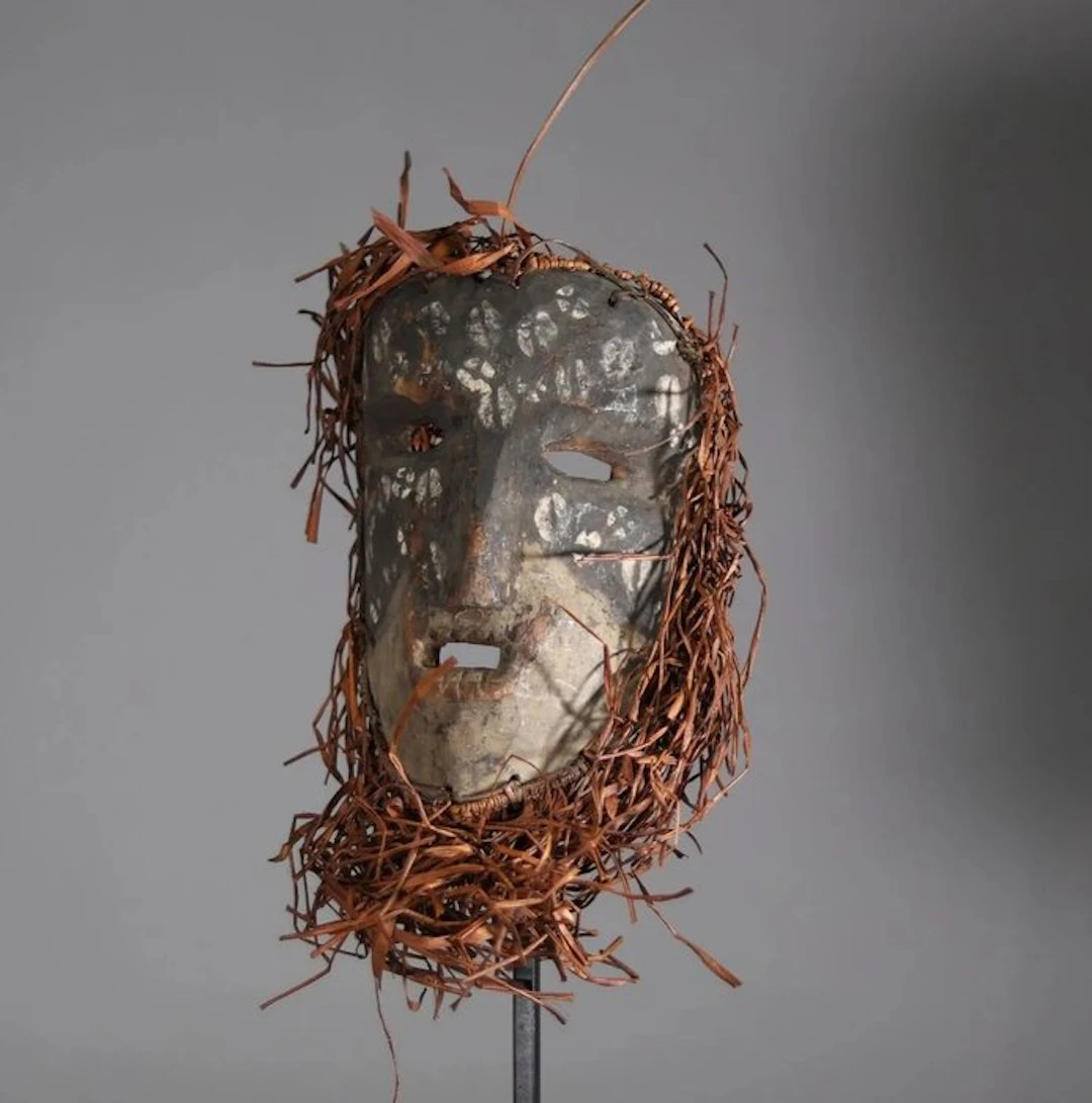 Anthropomorphic dance mask - Ndaaka - DR Congo