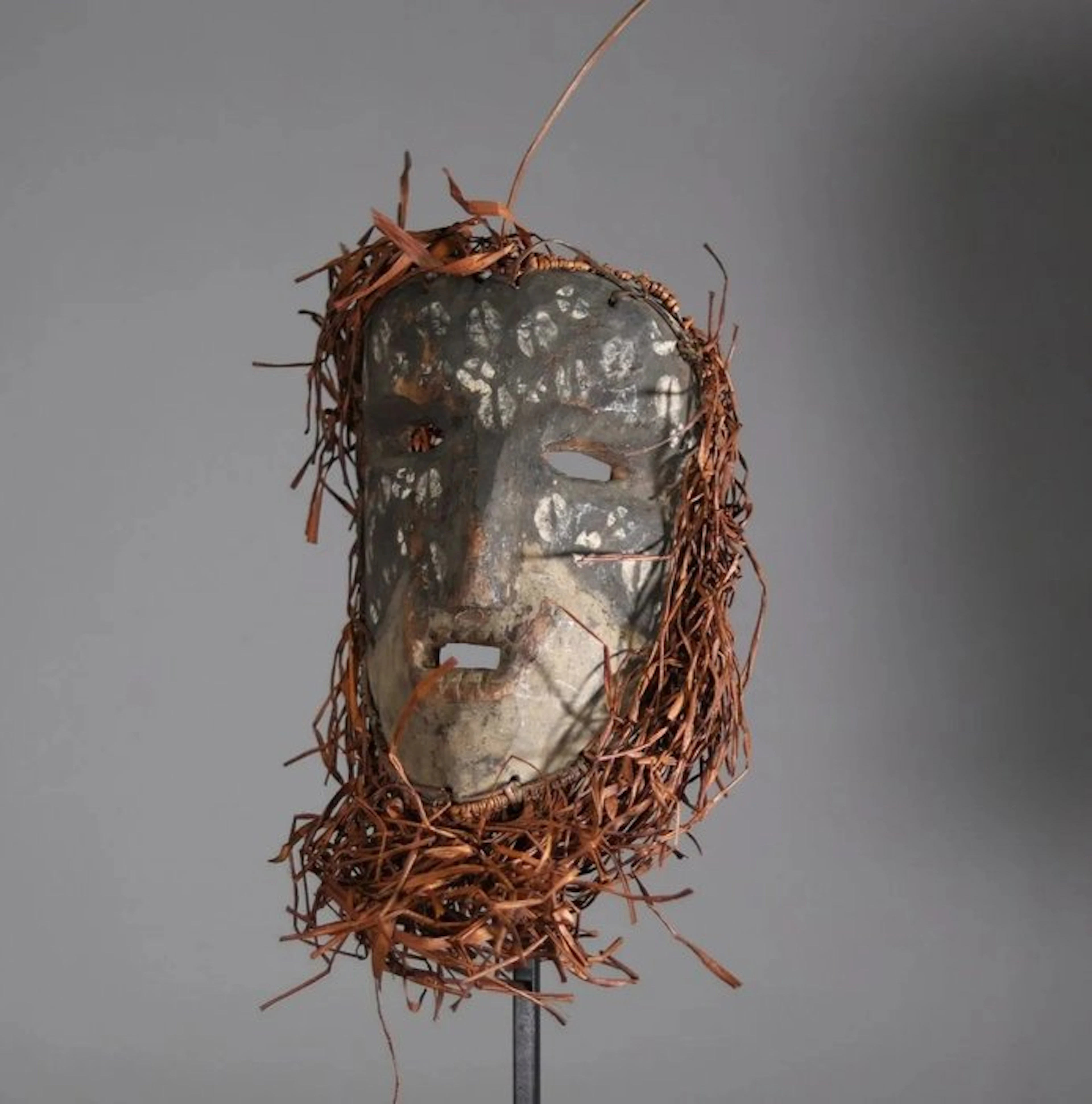 Anthropomorphic dance mask - Ndaaka - DR Congo