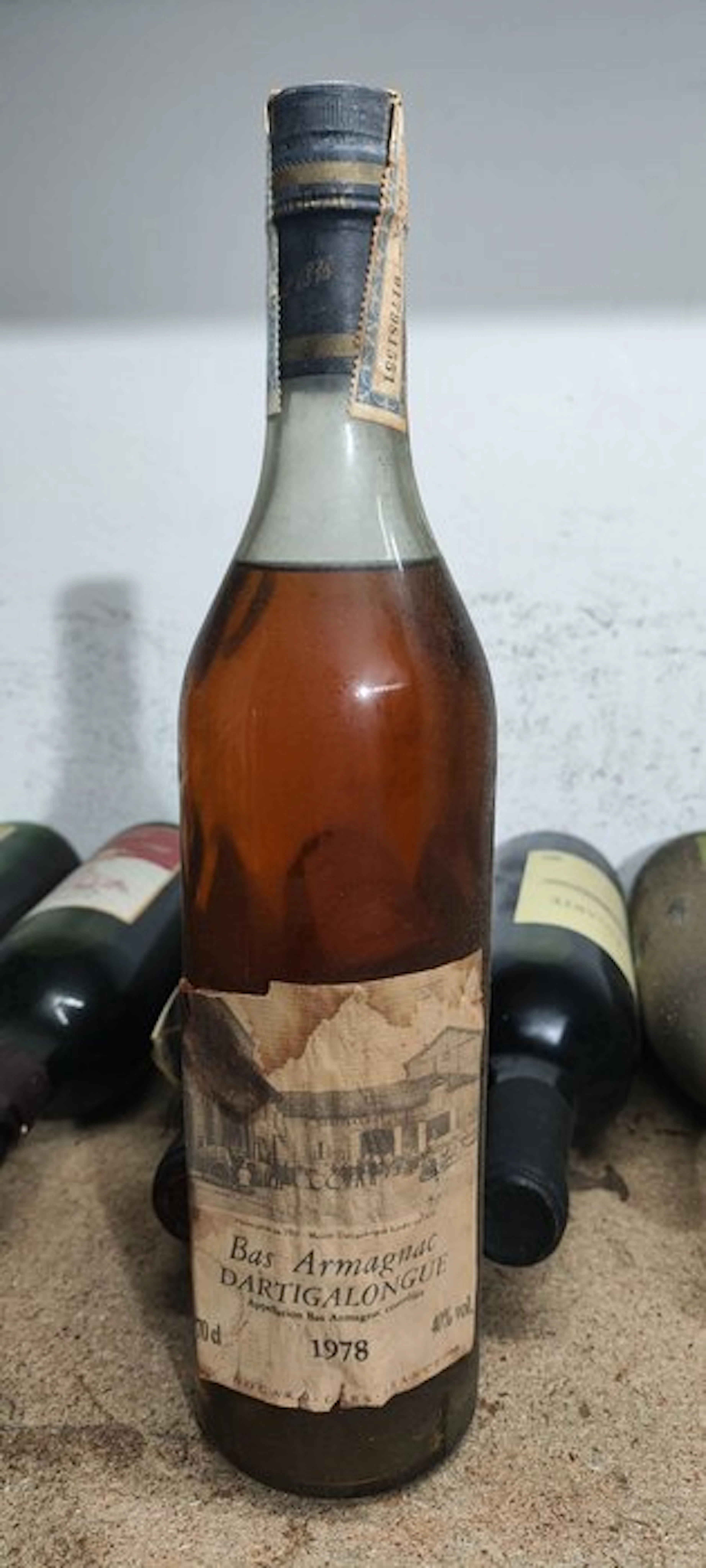 Dartigalongue 1978 - Bas Armagnac millésime - b. 1980s - 70cl