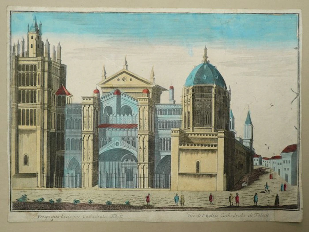 Spain - Toledo; Giuseppe Remondini - Prospectus ecclesiae...