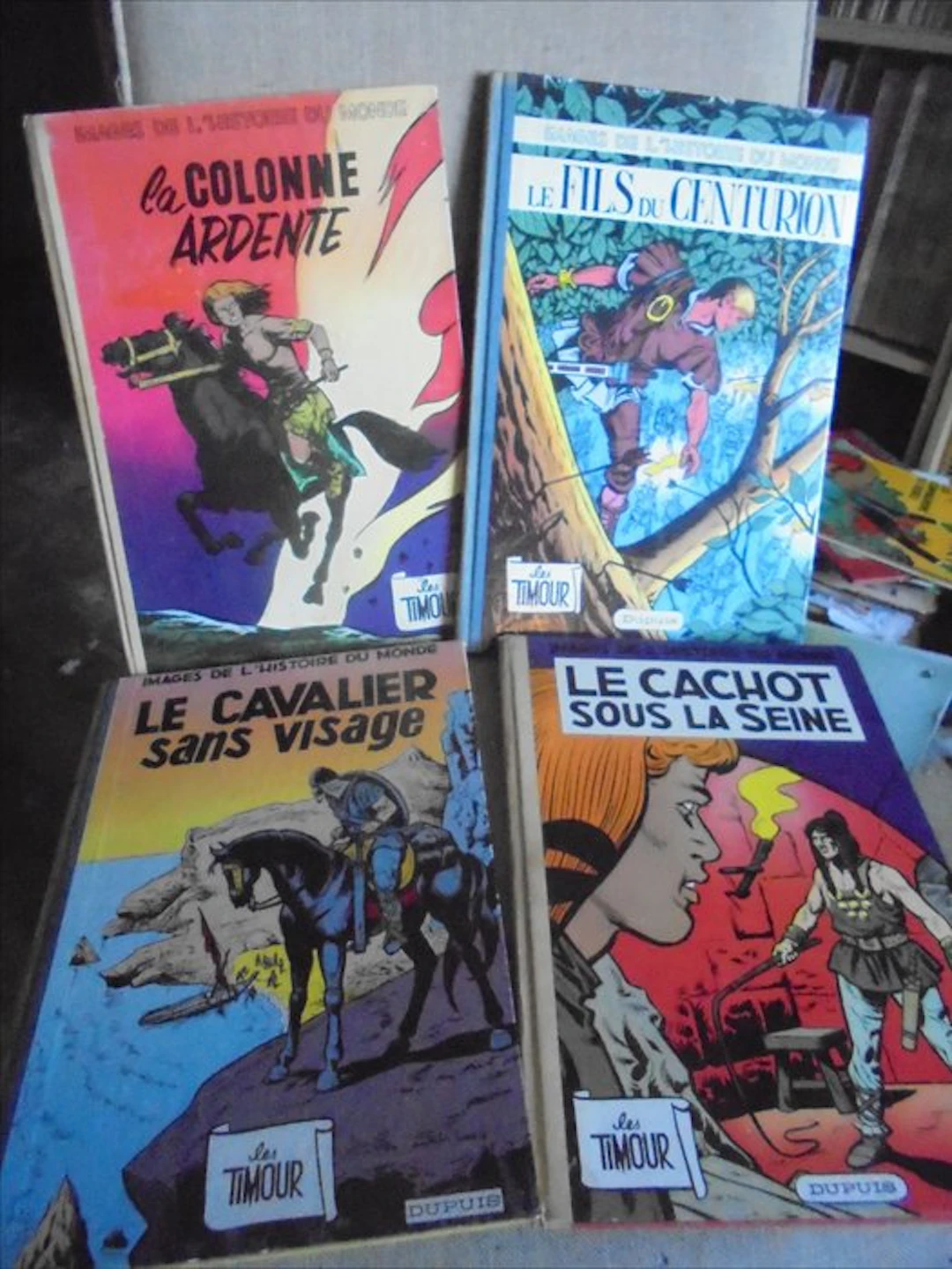 Les Timour - 4x C - 4 Album - First edition - 1956/1961