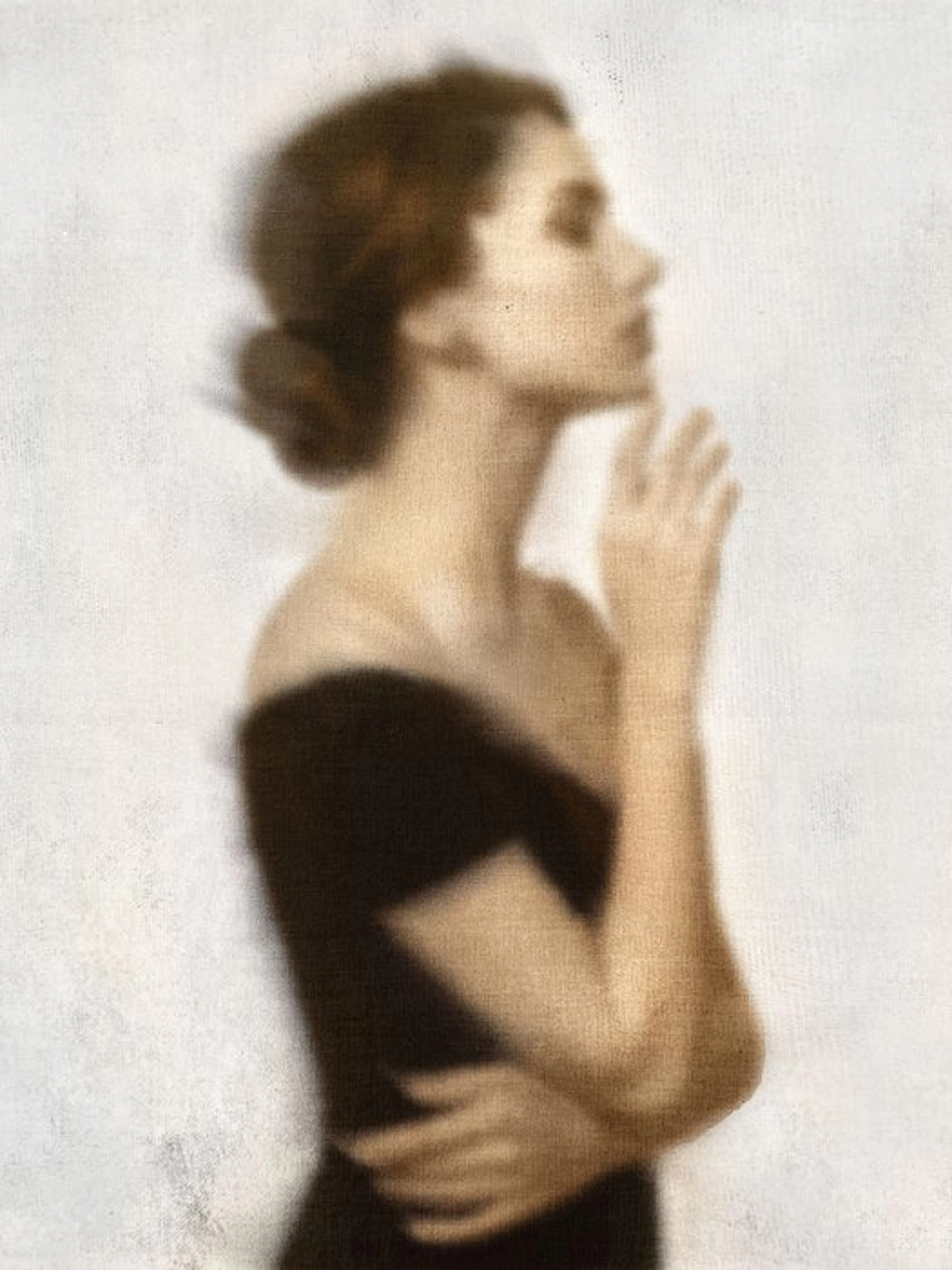 Dario Moschetta (1973) - Grace - Original mixedmedia painting on canvas