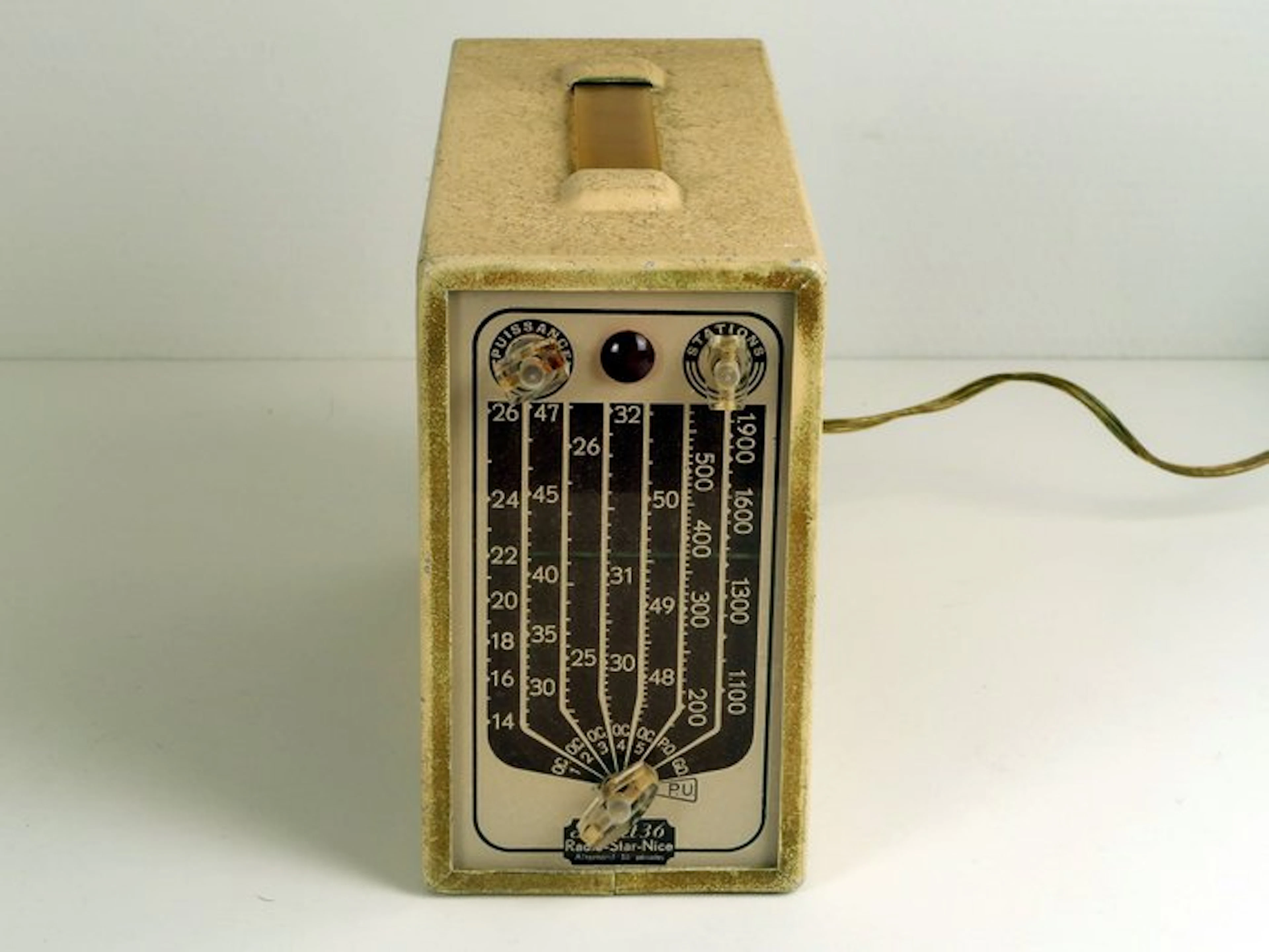 Radio Star Nice [ France ] - Starlet 36 Tube radio