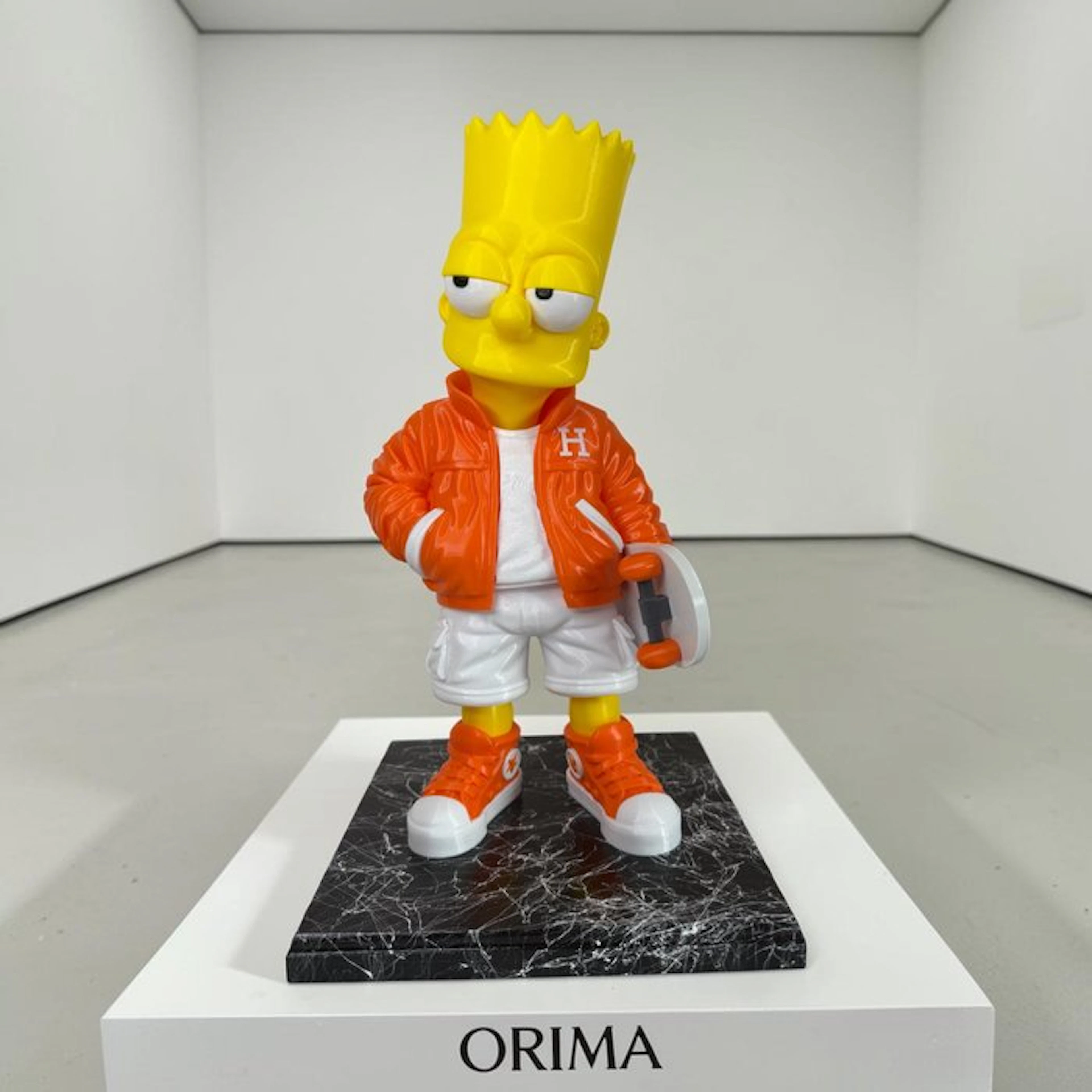 Orima Pop Art - BART Simpson Skateboard Urban Style « H »