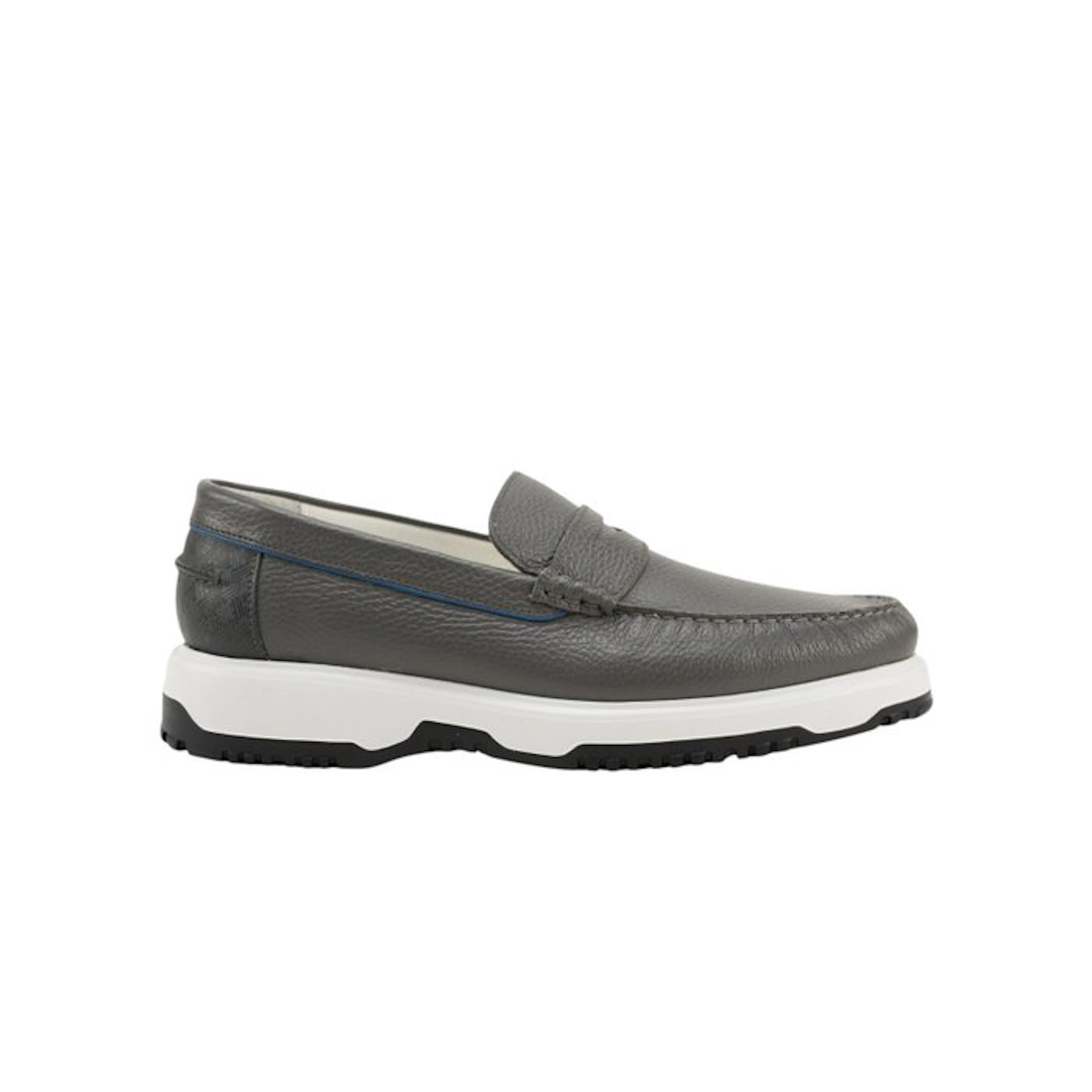 TESTONI - 8 UK - 42 IT - Mocs Karibu Calf + Weaving...