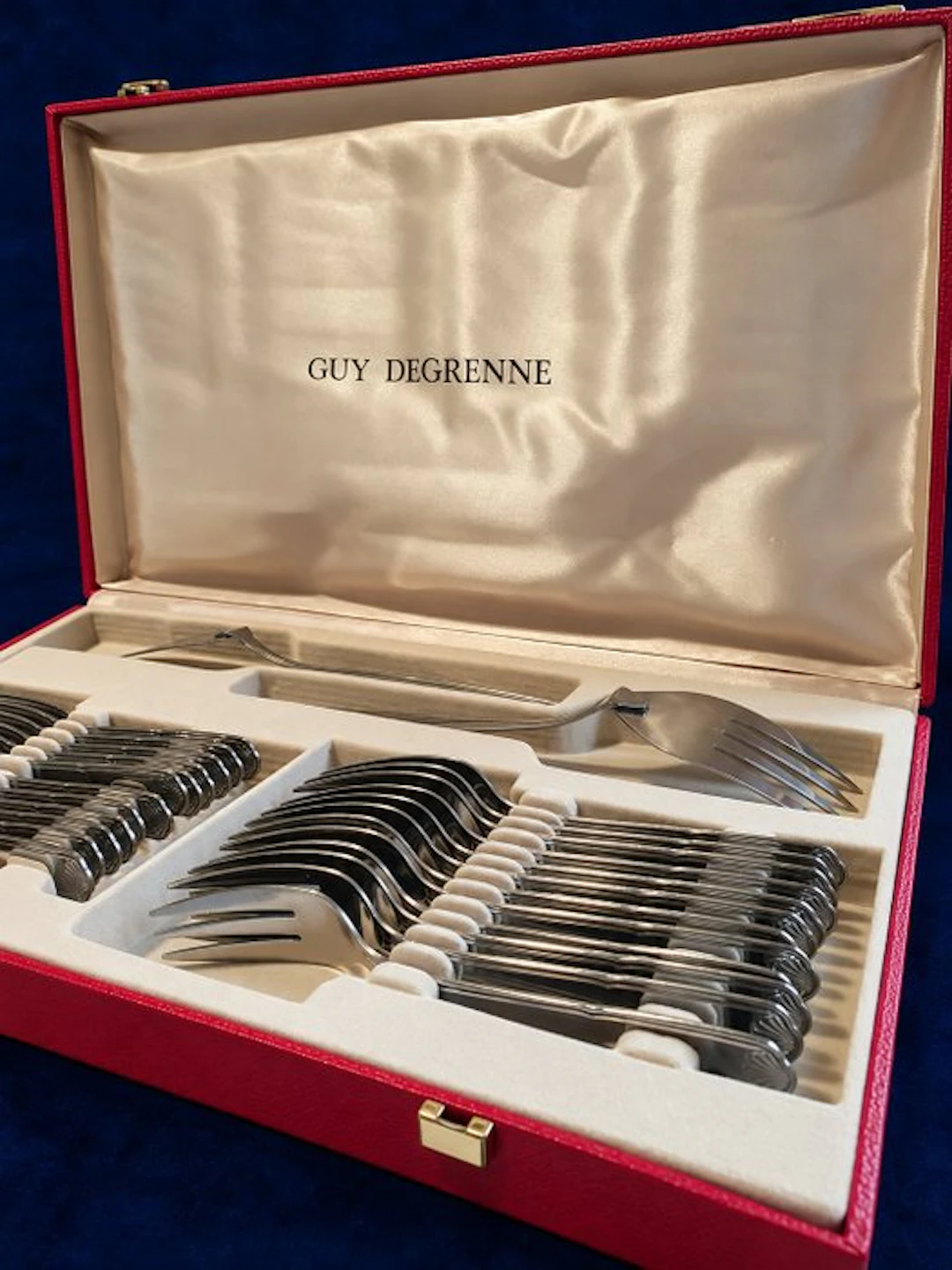 Guy Degrenne - Cutlery set for 12 (26) - Steel