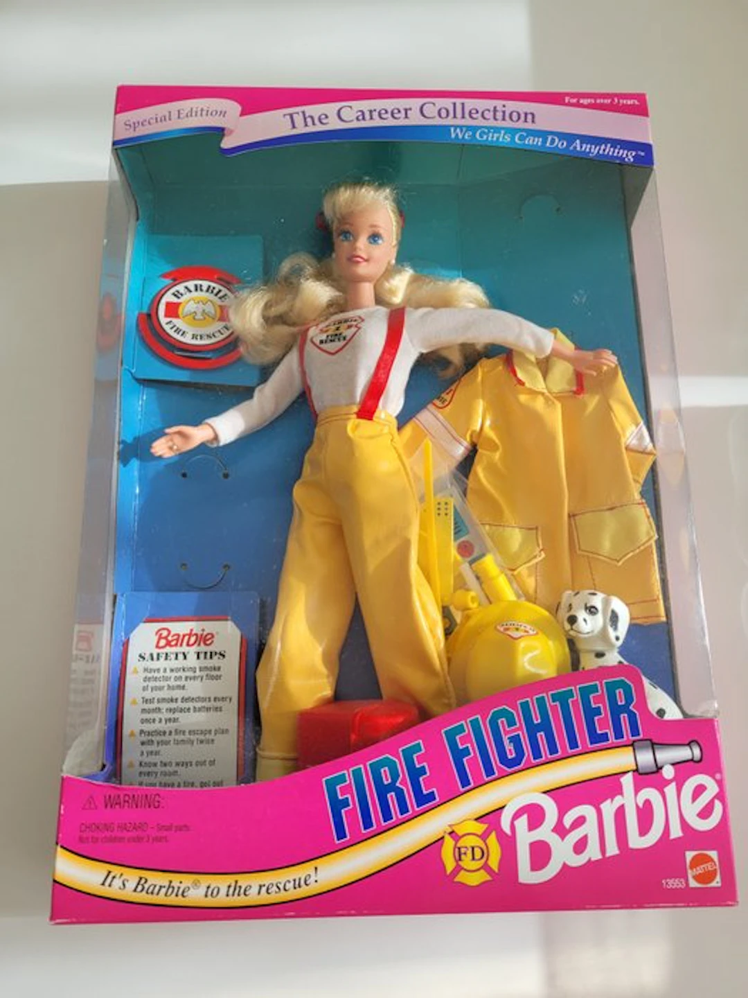 Barbie - Barbie doll Fire Fighter Barbie 1994 - 1990-2000 - China