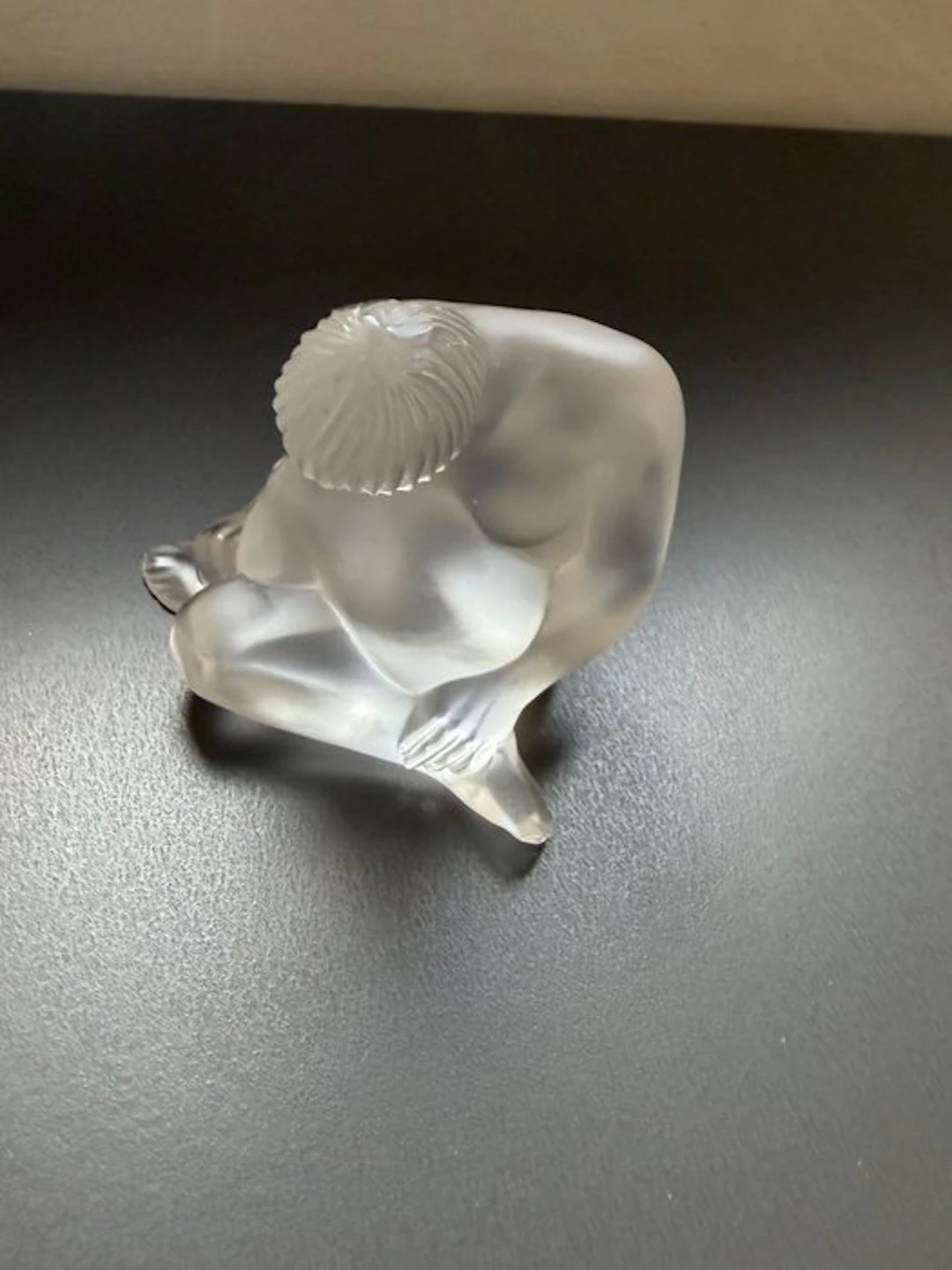 Lalique - Lalique - Sculpture, Nu sage - 7.5 cm - Crystal