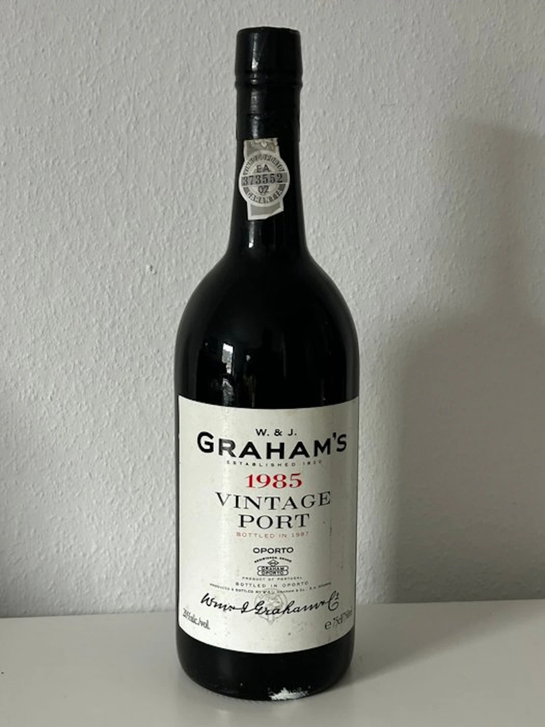 1985 Graham's - Vintage Port - Bottled in 1987 - Douro - 1 Bottle (0.75L)