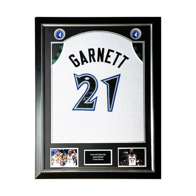Minnesota Timberwolves - NBA - Kevin Garnett Signed...