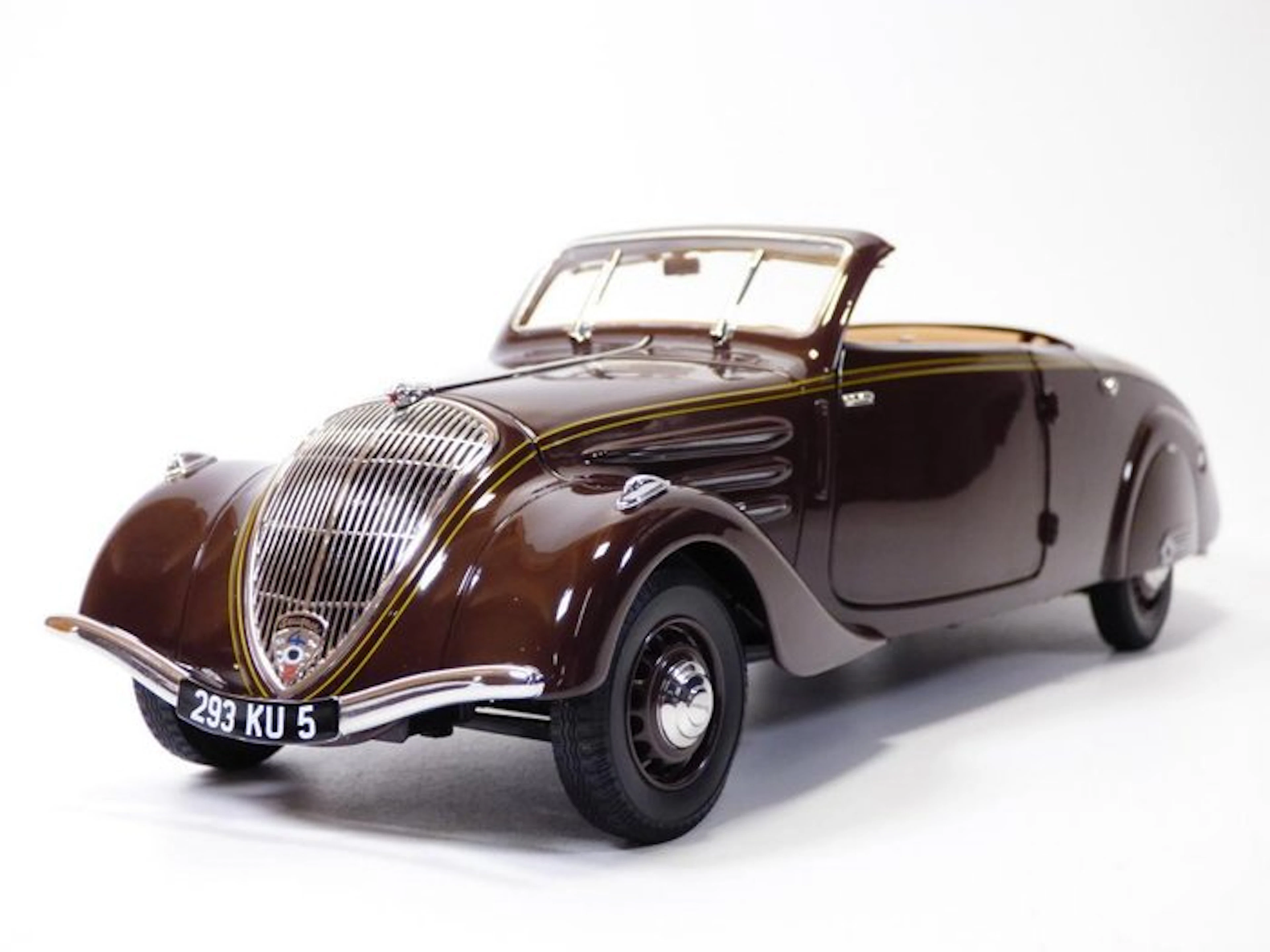 Norev 1:18 - Model convertible car - Peugeot 402 Éclipse 1937