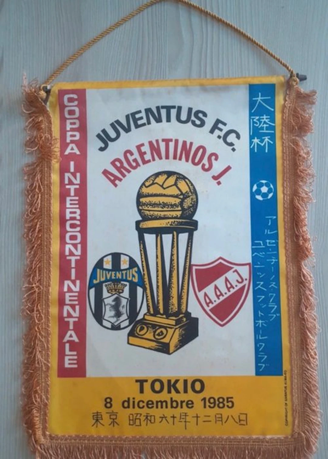 Juventus - Coppa intercontinentale Tokyo 1985 Juventus...