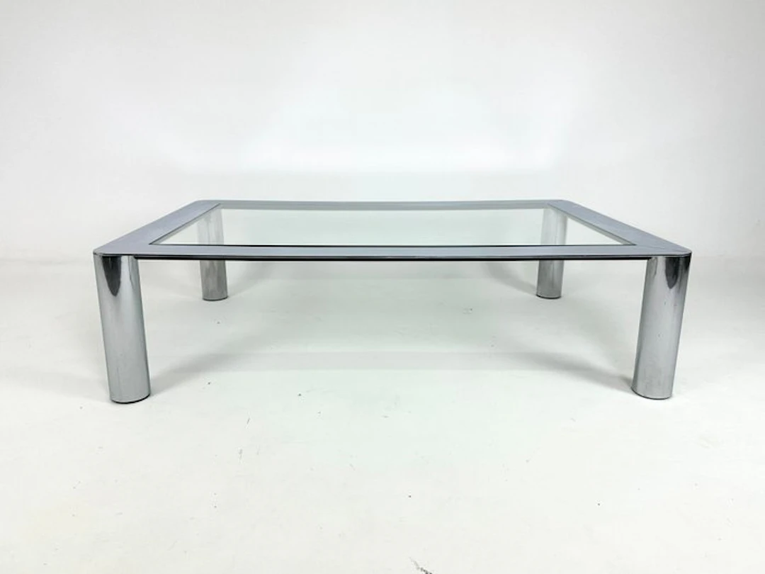 Cinova - Giuliana Gramigna, Sergio Mazza - Coffee table - Steel, Glass