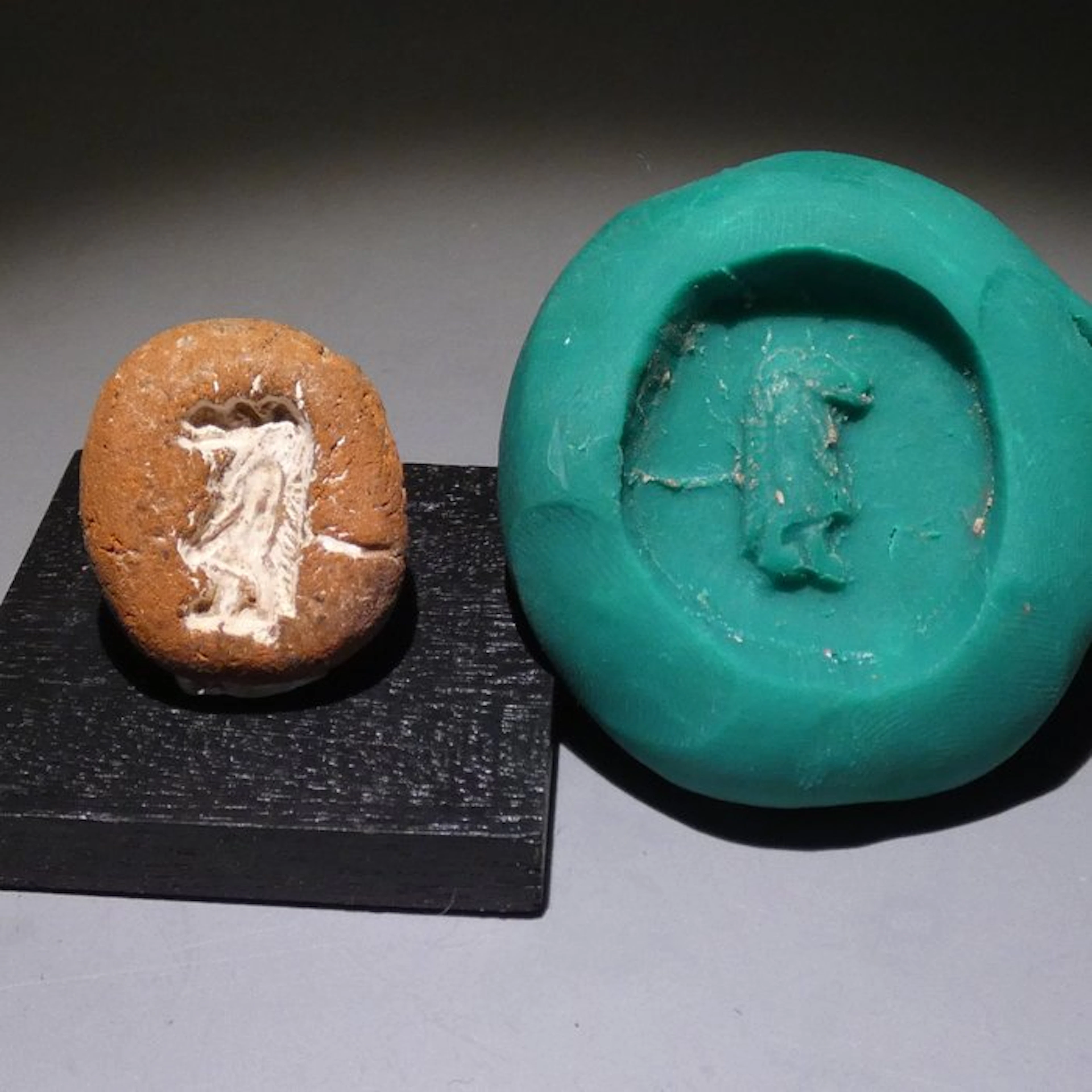 Ancient Egyptian Terracotta Mould for making Taweret goddess