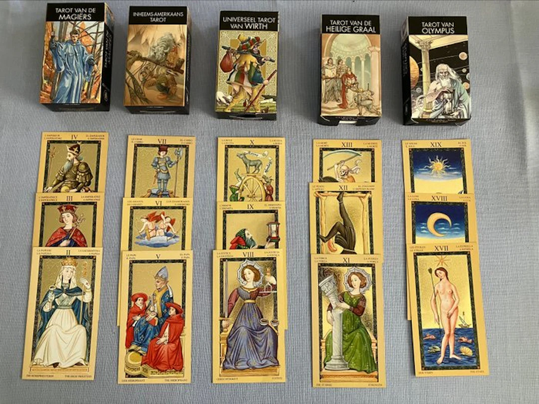 Lo Scarabeo - Tarot cards - Tarot van Olympus / Inheems...