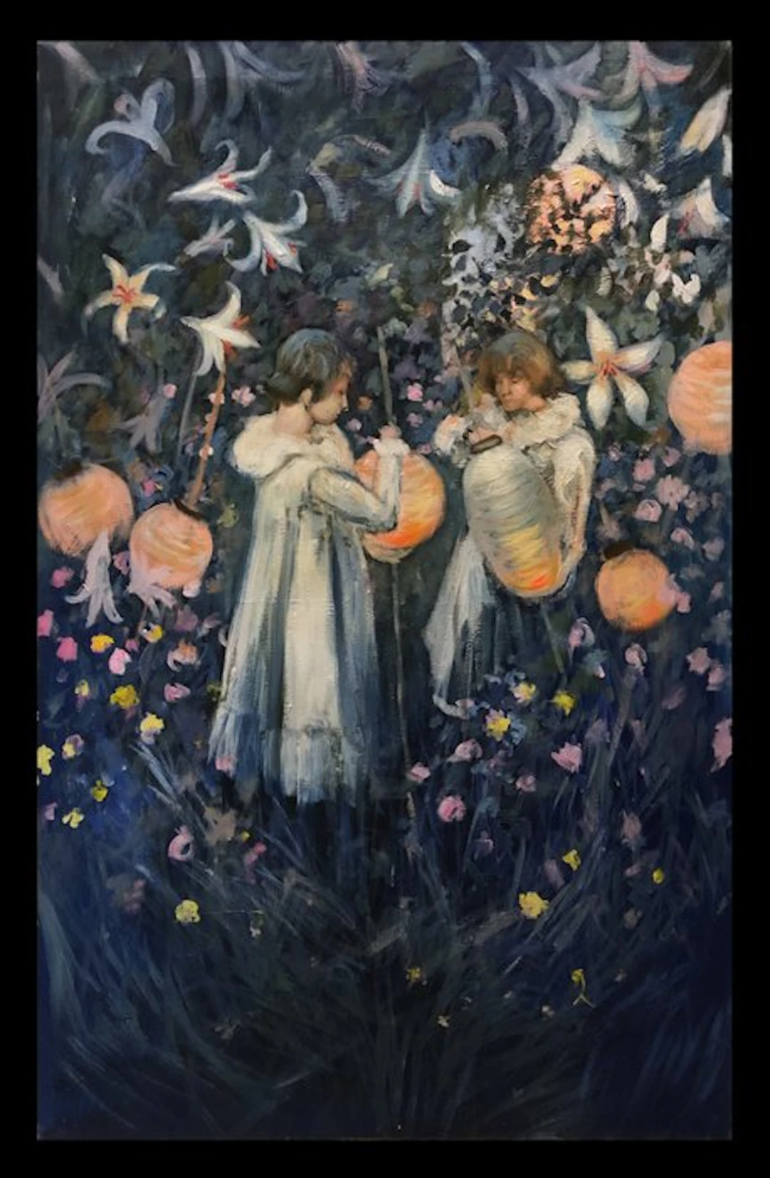 European School (XX) - Carnation, Lily, Lily, Rose, After John Singer Sargent