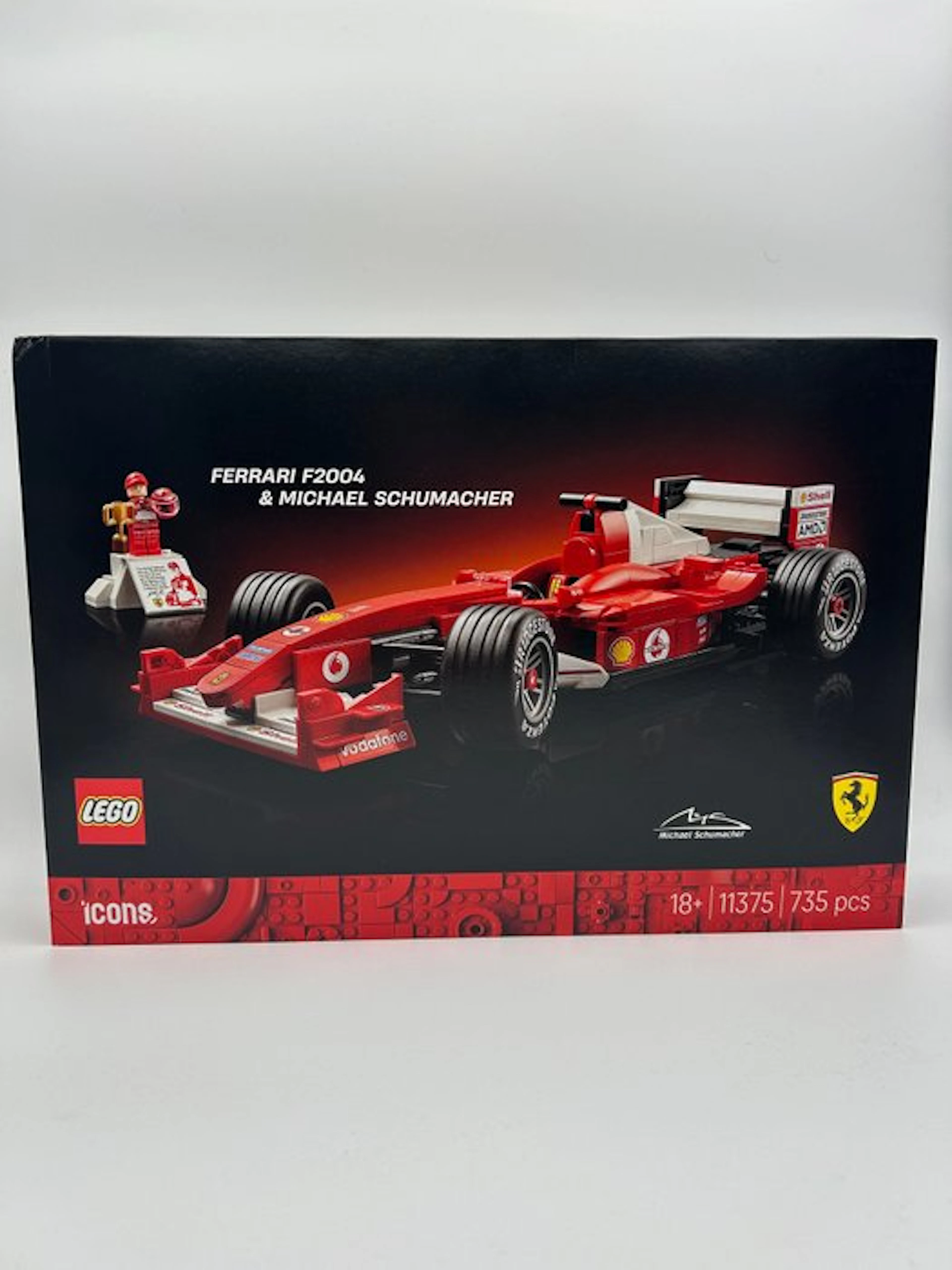 LEGO Set - 11375 - Icons - Ferrari F2004 & Michael Schumacher - sigillato