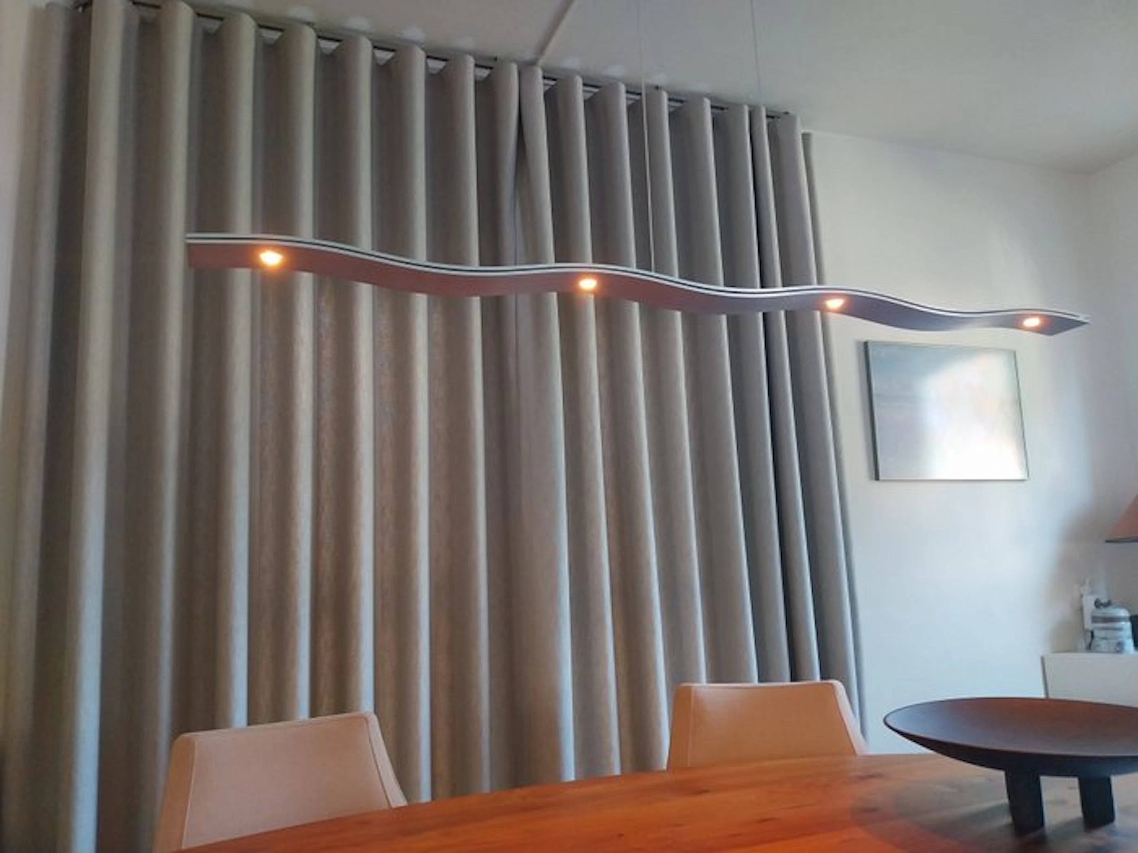 Lamp - Aluminium - Pendant lamp Fluid Alu