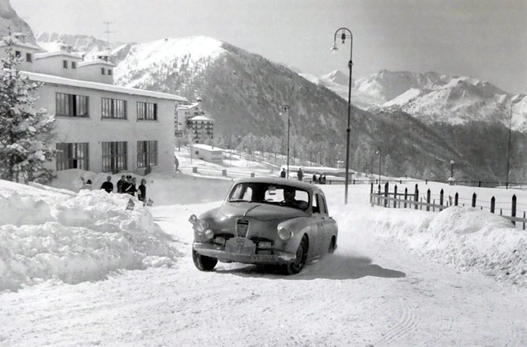 Alfa Romeo 1900Ti #98 - Edgar Berney - Sestriere Rally...