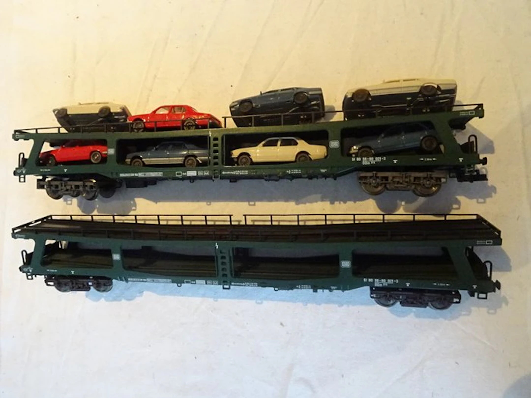 Fleischmann H0 - 5284 - Train set (2) - 2 automobile...