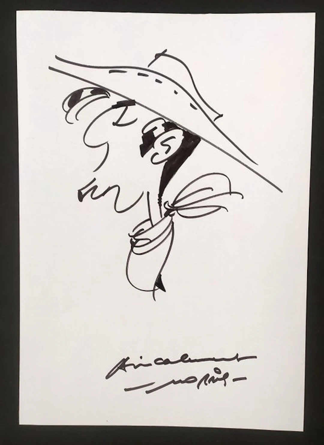 Morris - 1 Original drawing - Lucky Luke