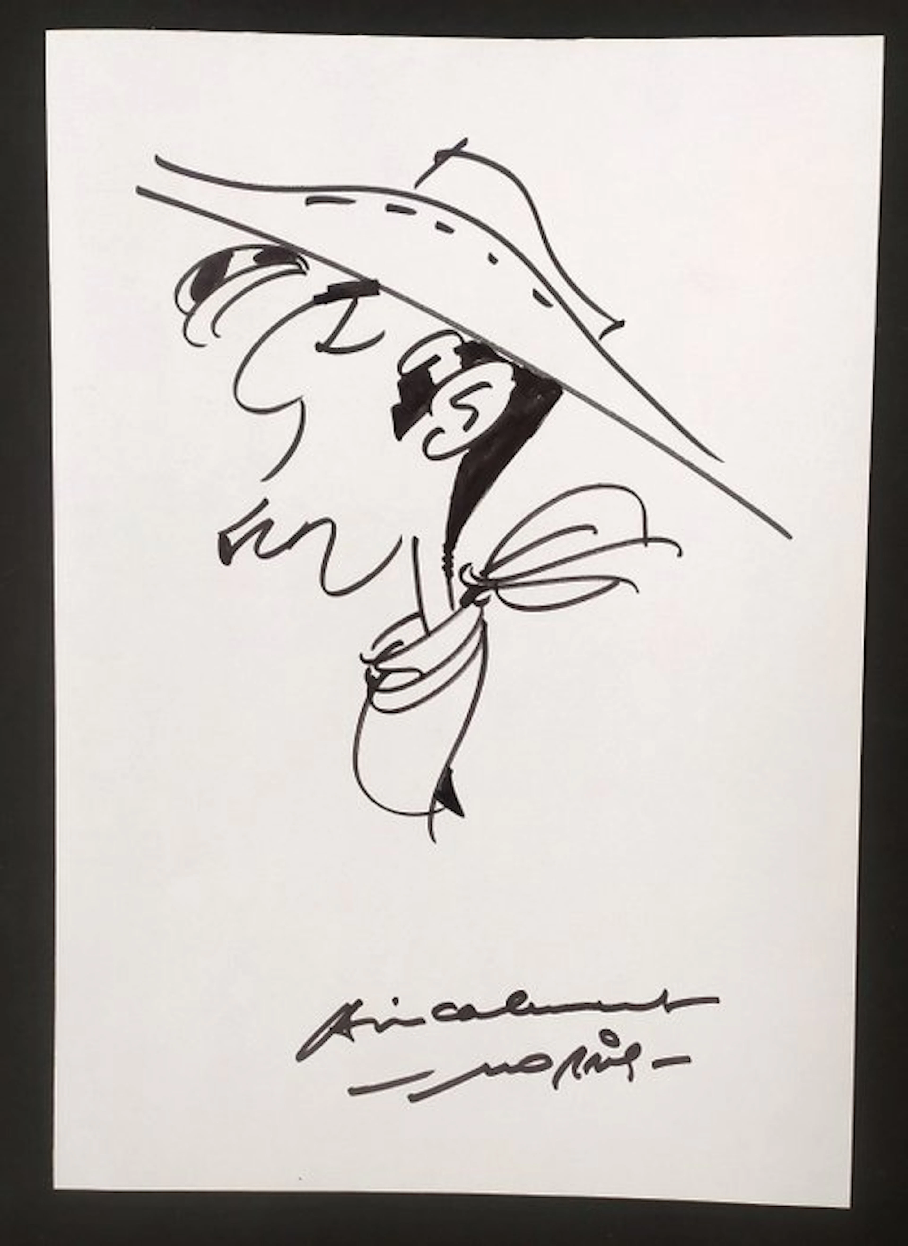 Morris - 1 Original drawing - Lucky Luke