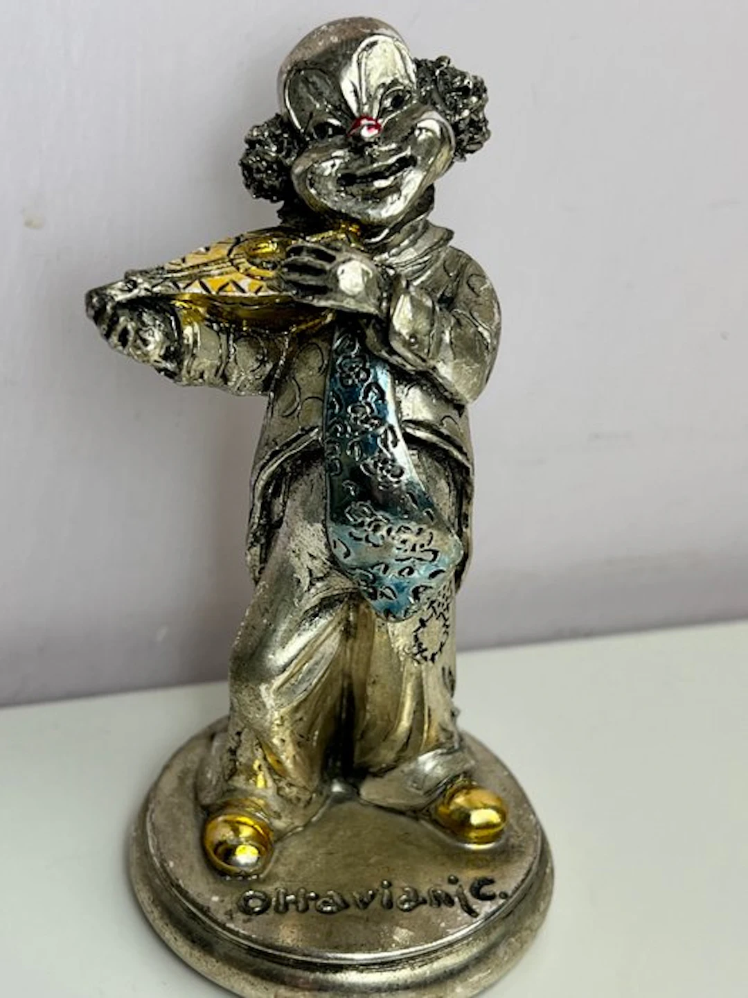 Ottaviani - Figurine - Clown musicista - Metal
