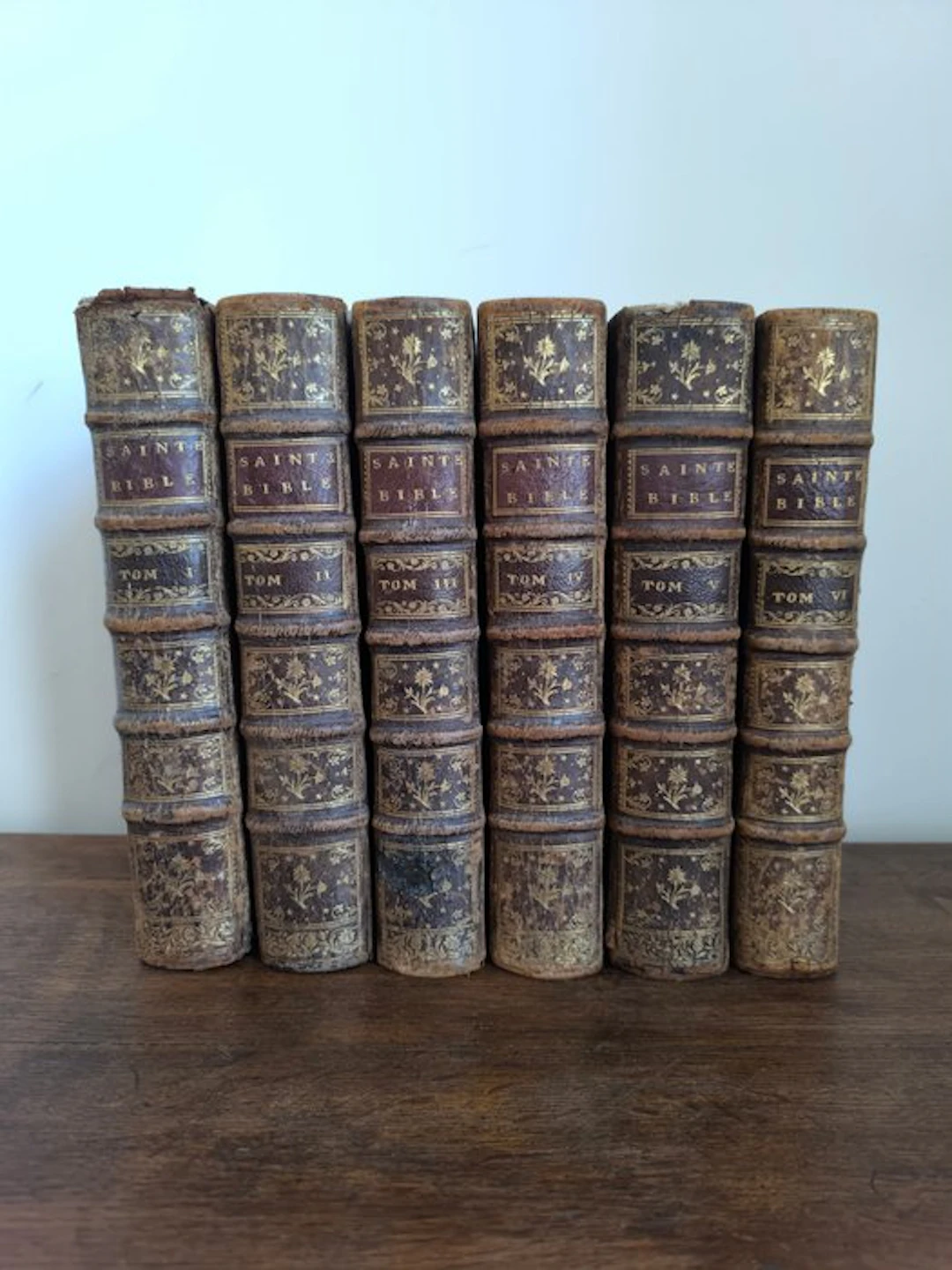 Sainte Bible Huart et Moreau XVIIIe siècle - 1750
