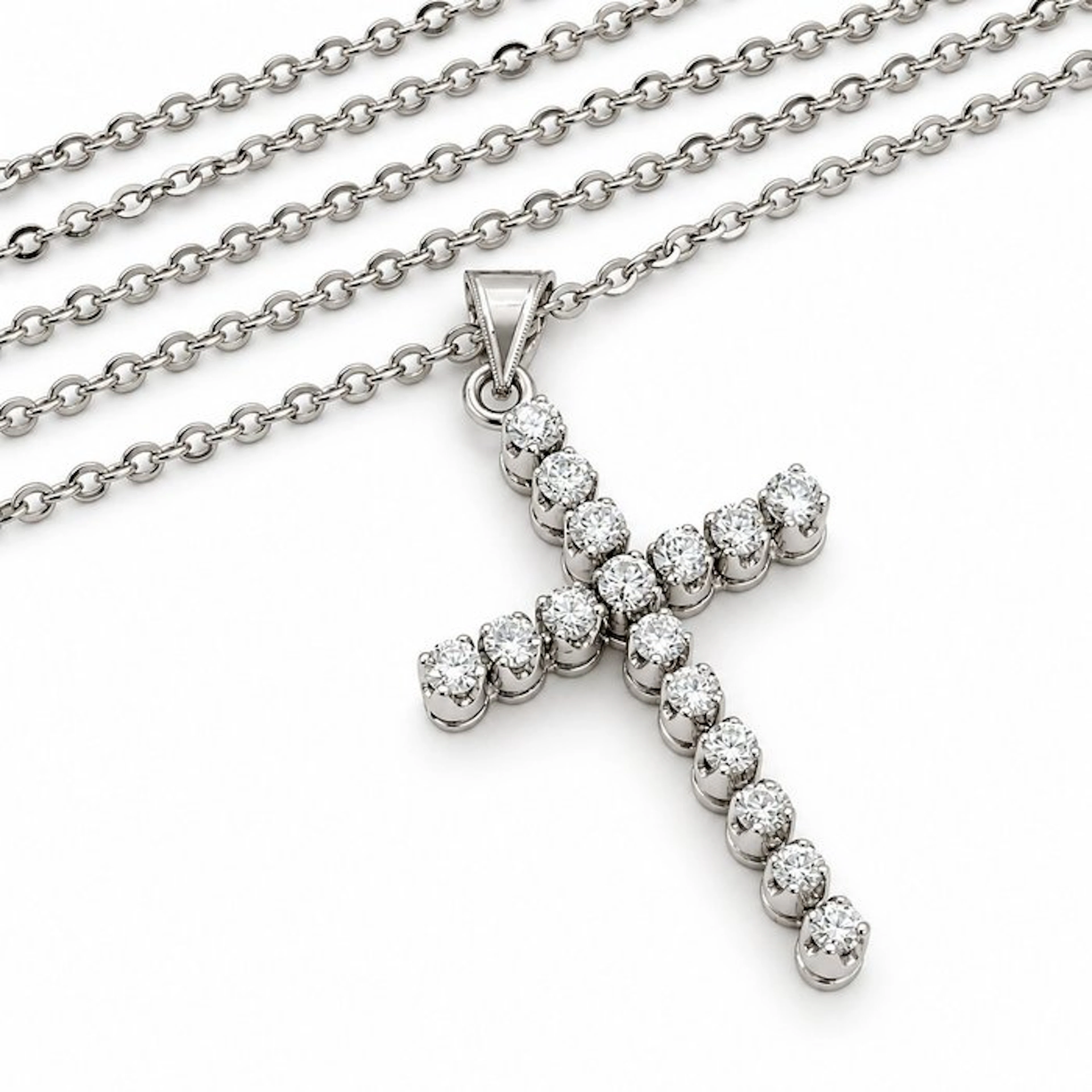 Necklace with pendant - 18 kt