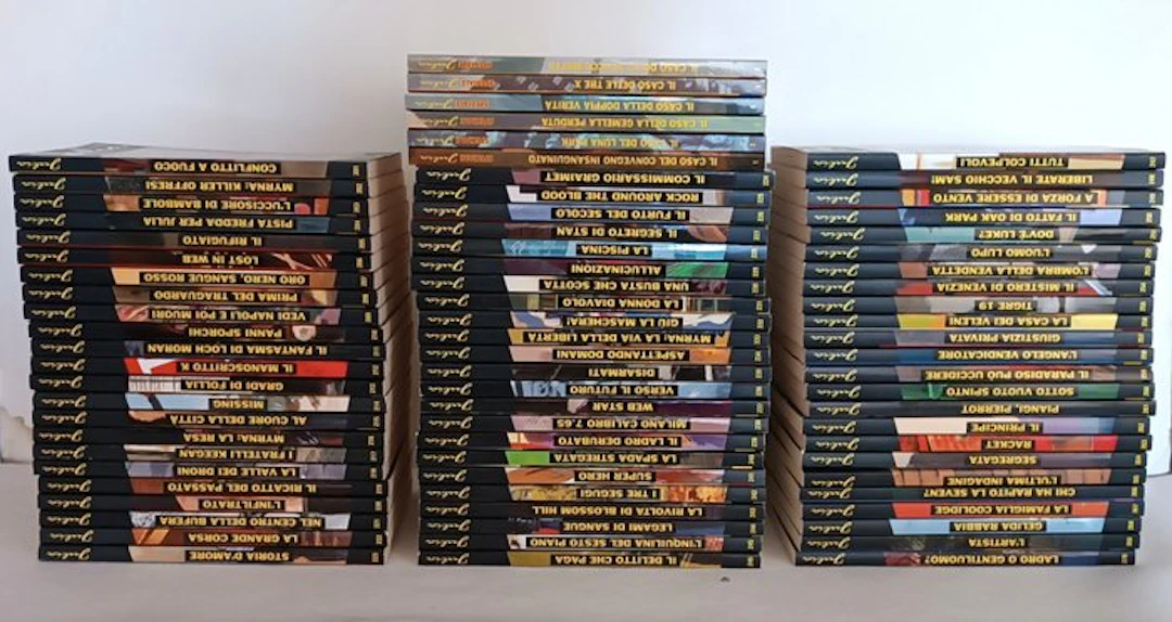 Julia nn. 201/270 - sequenza completa - 76 Comic - First edition - 2015/2021