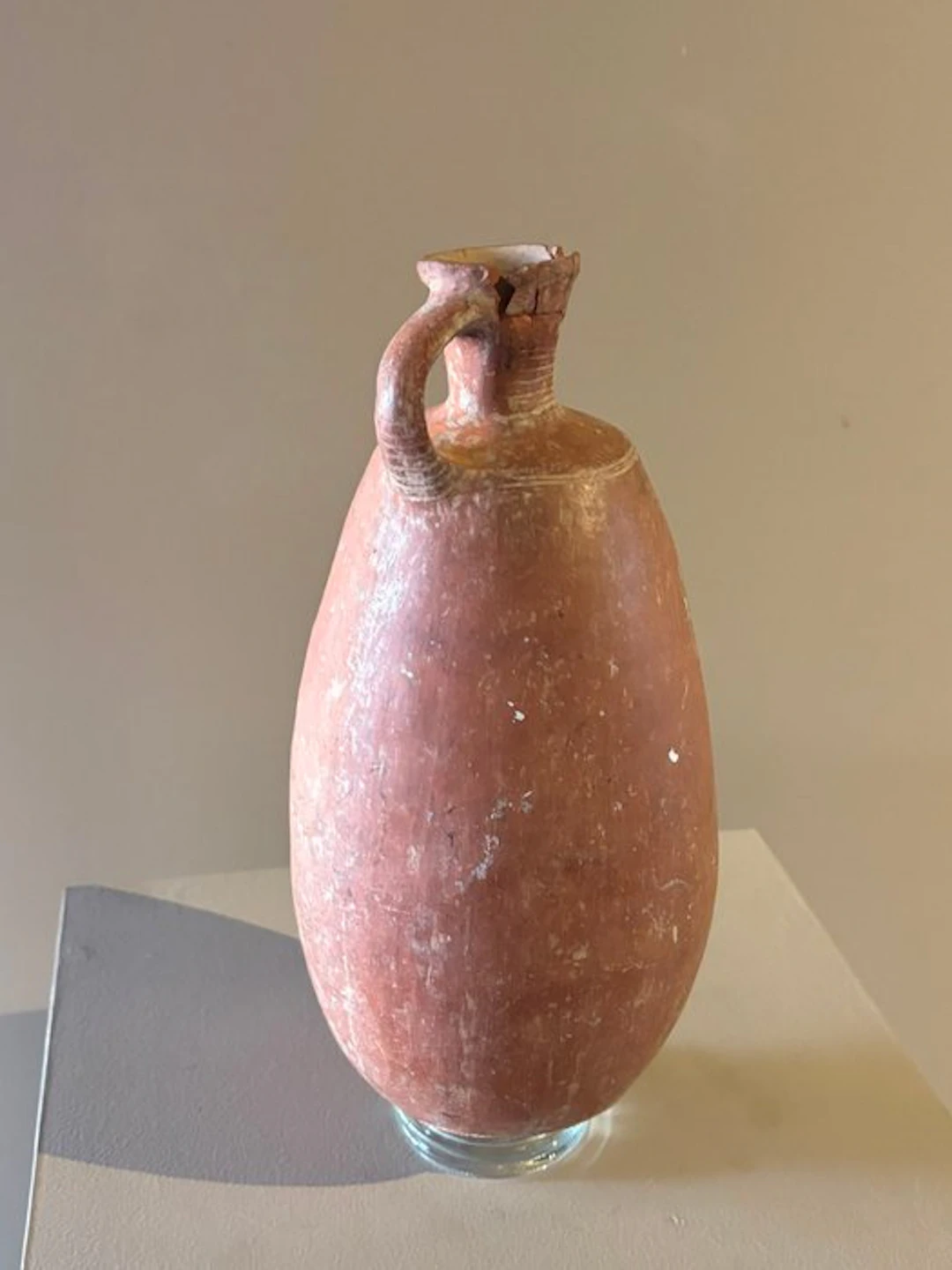 Western Asiatic - Iron Age - Kaluraz or Bactria Ceramic Alabastron - 25 cm