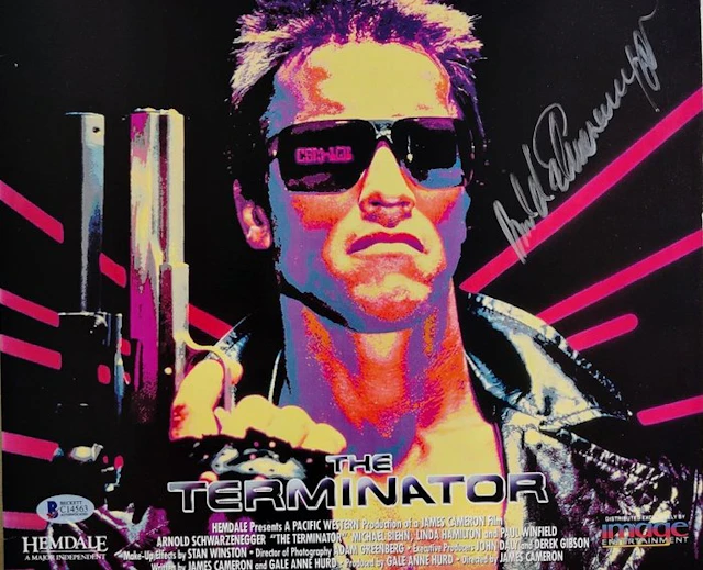 The Terminator (1984) – Arnold Schwarzenegger – Signed...