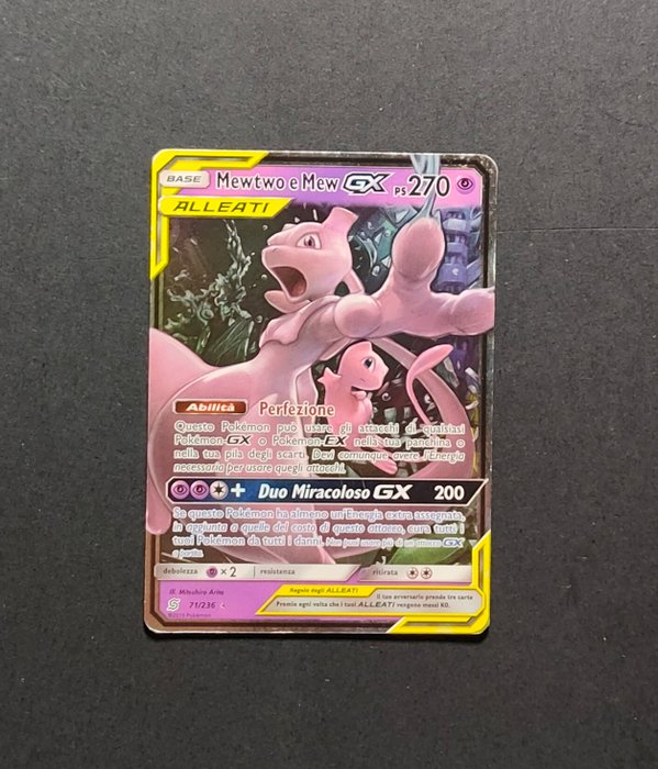 Pokmon - 1 Card - Mew, Mewtwo 71/236 - Sun & Moon - Unified Minds |  Barnebys
