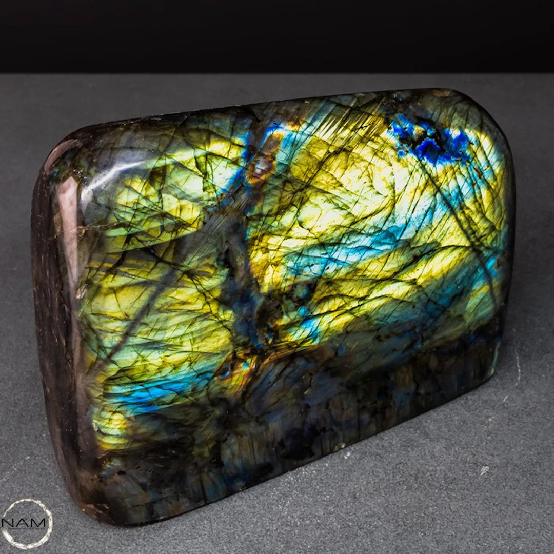 Natural First Quality Labradorite Polished- 2155.18 g