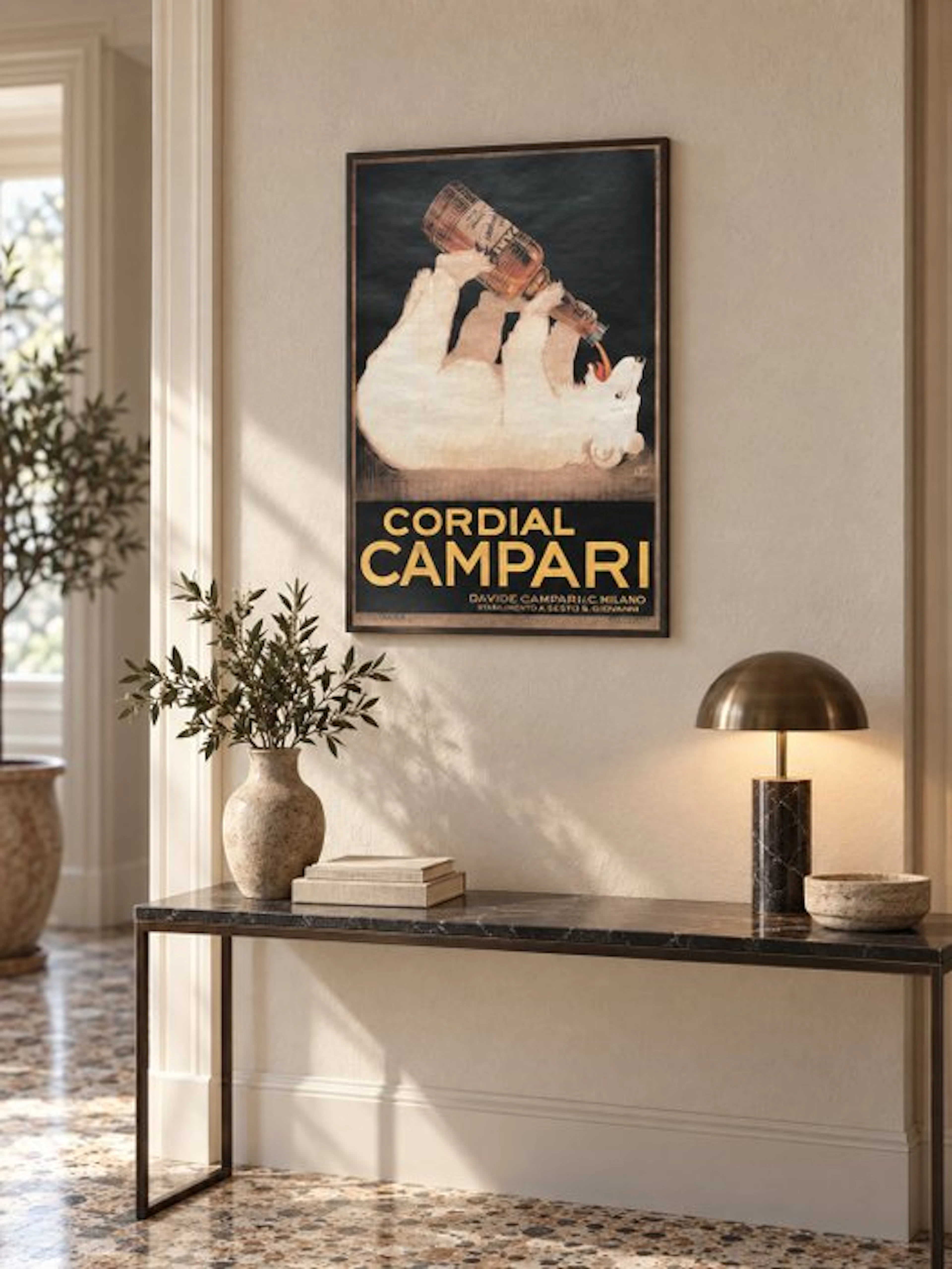 Franz Laskoff - Cordial Campari con orso bianco –...