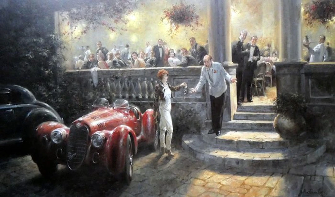 Alfa Romeo 2900 Red 1938 turns all the heads - "A Certain...