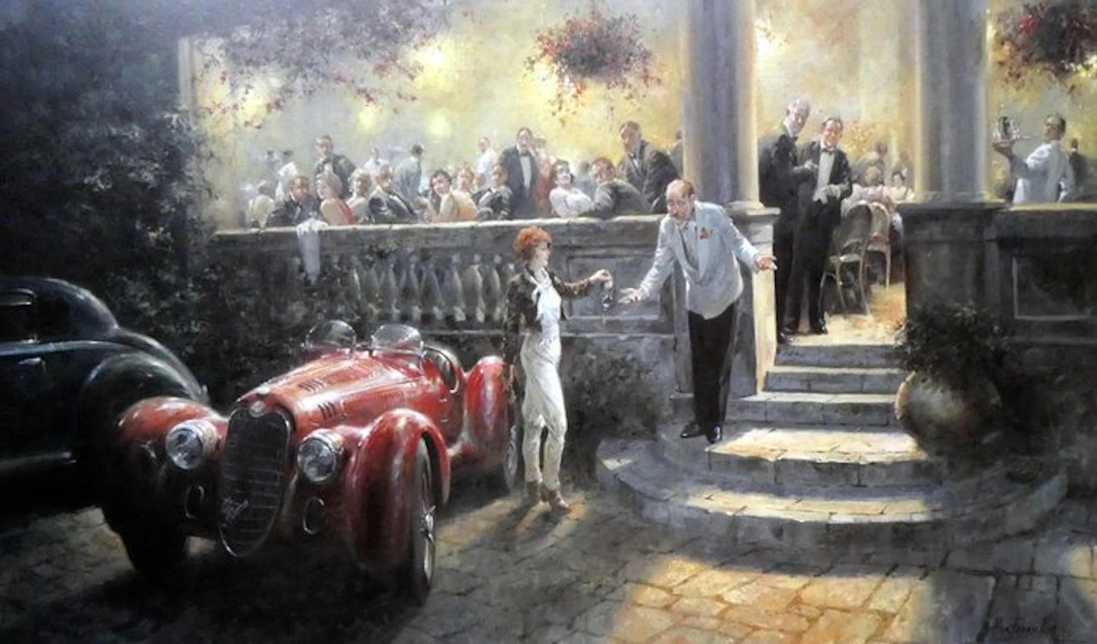 Alfa Romeo 2900 Red 1938 turns all the heads - "A Certain...