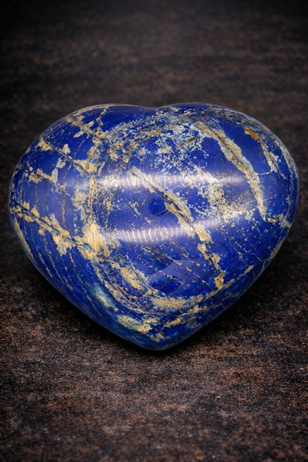 Monumental XL Lapis Lazuli Heart – Statement Piece with...