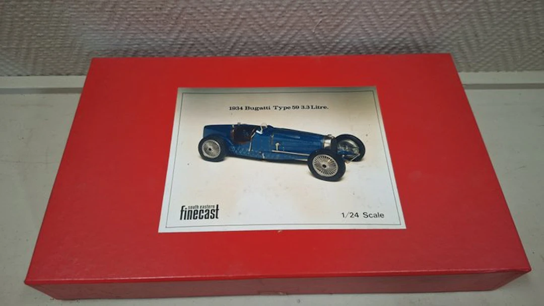 South Eastern Finecast 1:24 - Model car - Bugatti Type 59 3.3 Litre 1934