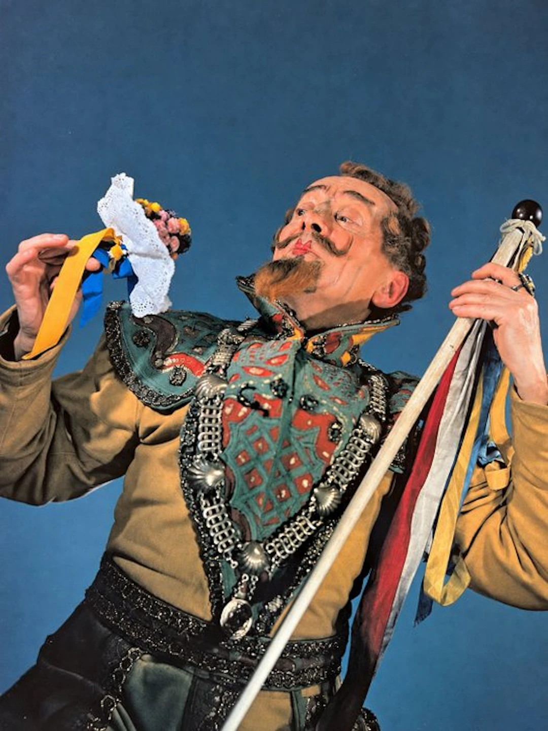 Paul Huf (1924 -2002) - Malvolio in Shakespeare's Twelfth Night (1947)
