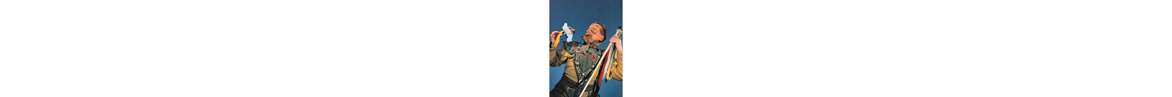 Paul Huf (1924 -2002) - Malvolio in Shakespeare's Twelfth Night (1947)