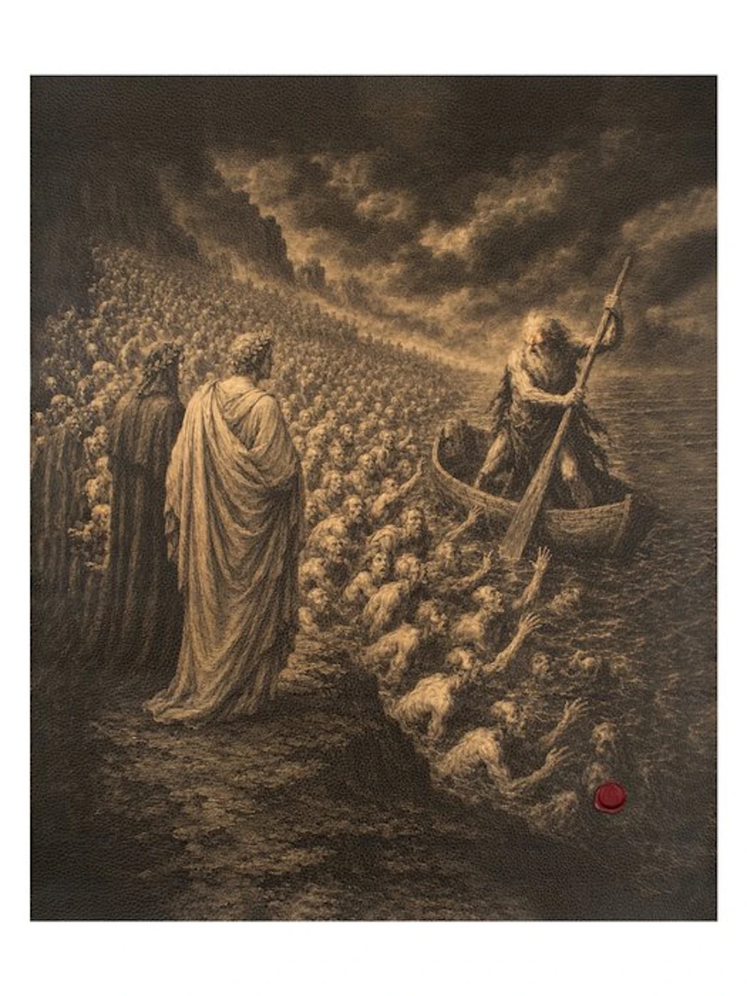Charon on the Acheron – Dante and Virgil at the Gates of...