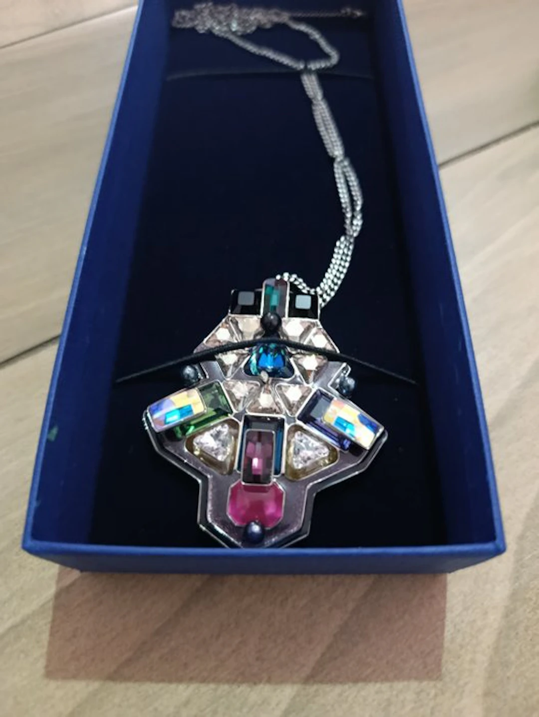 Swarovski - Plated - Necklace with pendant - With original packaging.